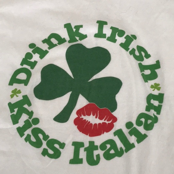 American Apparel Irish Italian T-shirt Small - Picture 2 of 2